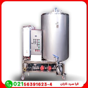 دستگاه پخت شیر 1000 لیتری