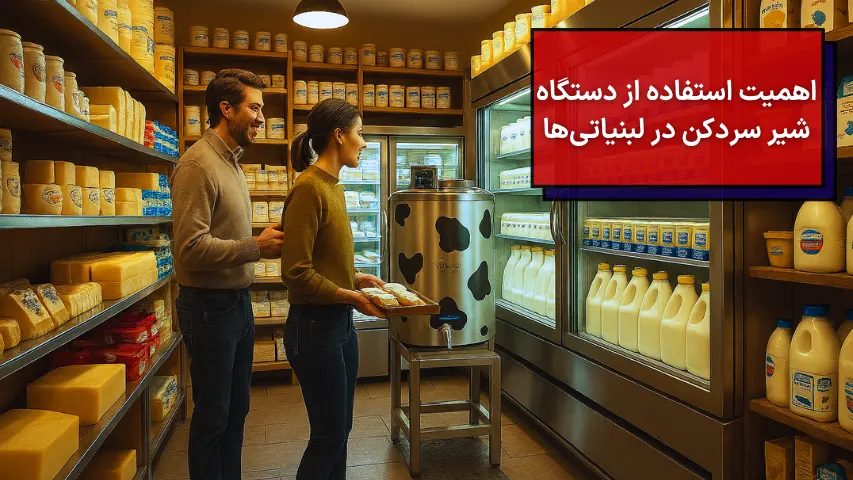 اهمیت استفاده از دستگاه شیر سردکن در لبنیاتی ها