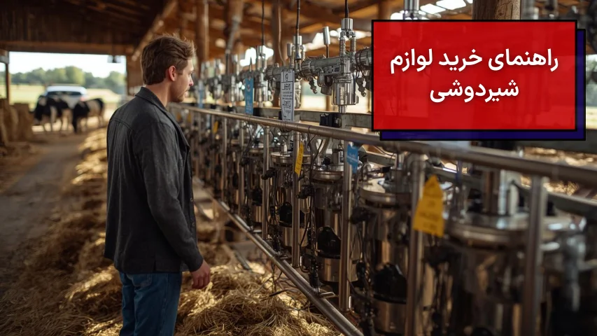 راهنمای خرید لوازم شیردوشی