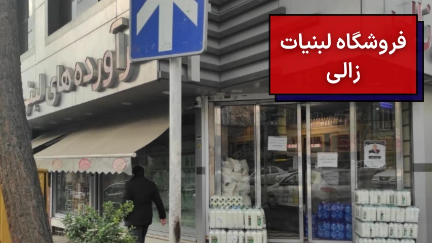 فروشگاه لبنیات زالی