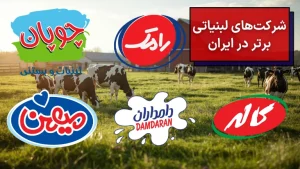 شرکت های لبنیاتی در ایران