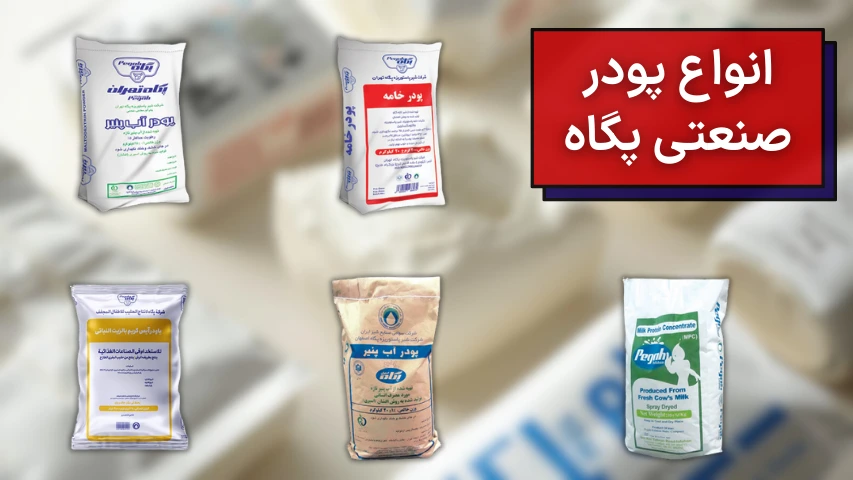 تصویر انواع پودر صنعتی پگاه