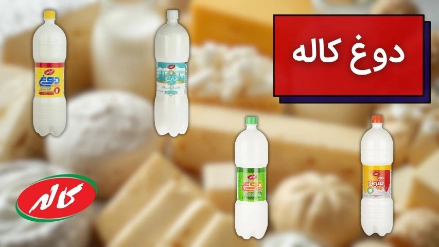 تصویری از انواع دوغ های کاله