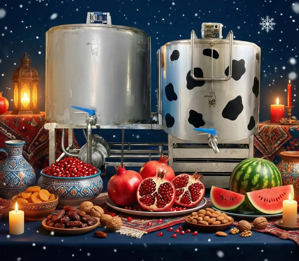 فروش ویژه دستگاه شیر سردکن و پخت شیر